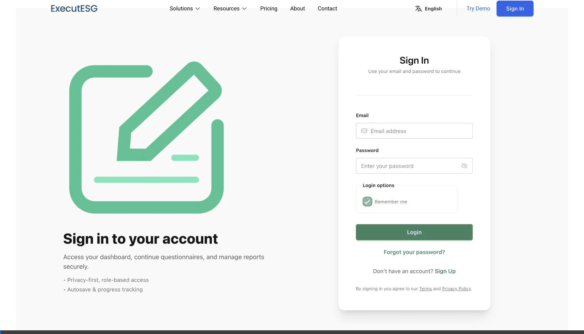 GHG Emissions Calculator Demo